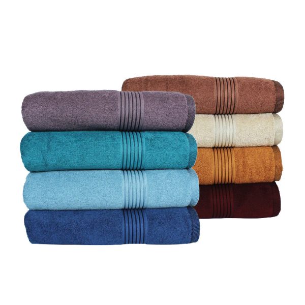 JEAN PERRY MANHATTAN SERIES BATH TOWEL (ASSORTED COLORS)