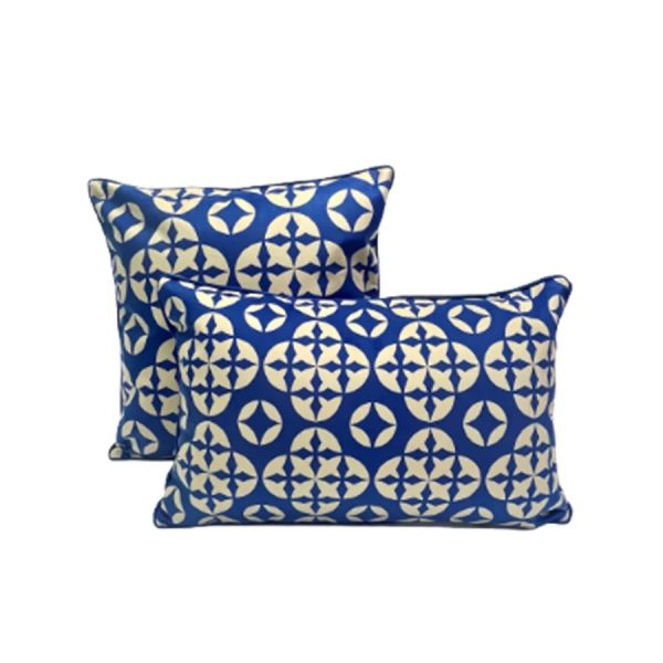 STARDUST VELVET CUSHION COVER (NAVY BRONZE)